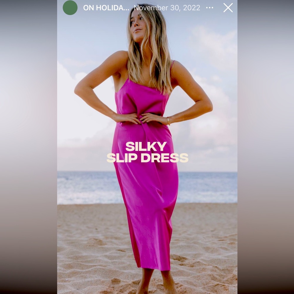 Daily Drills silk dress